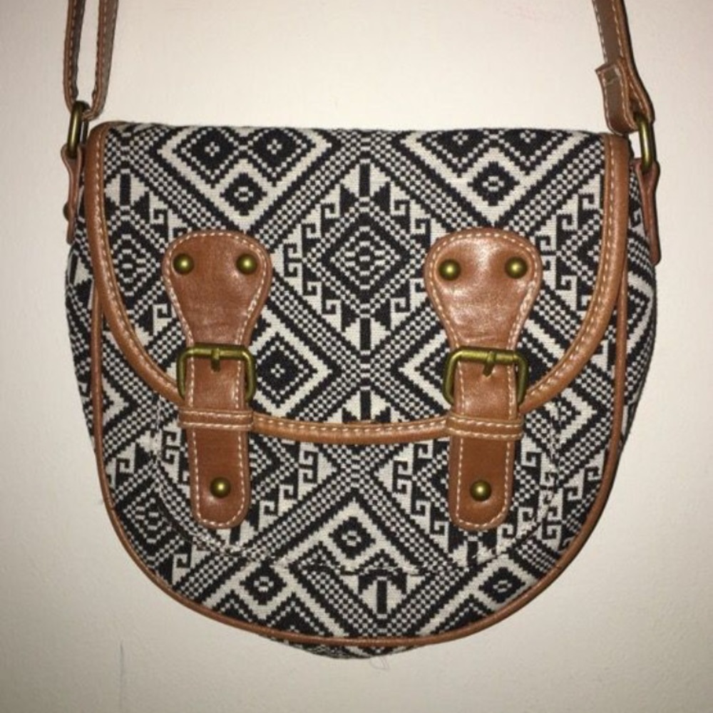 Tribal crossbody purse